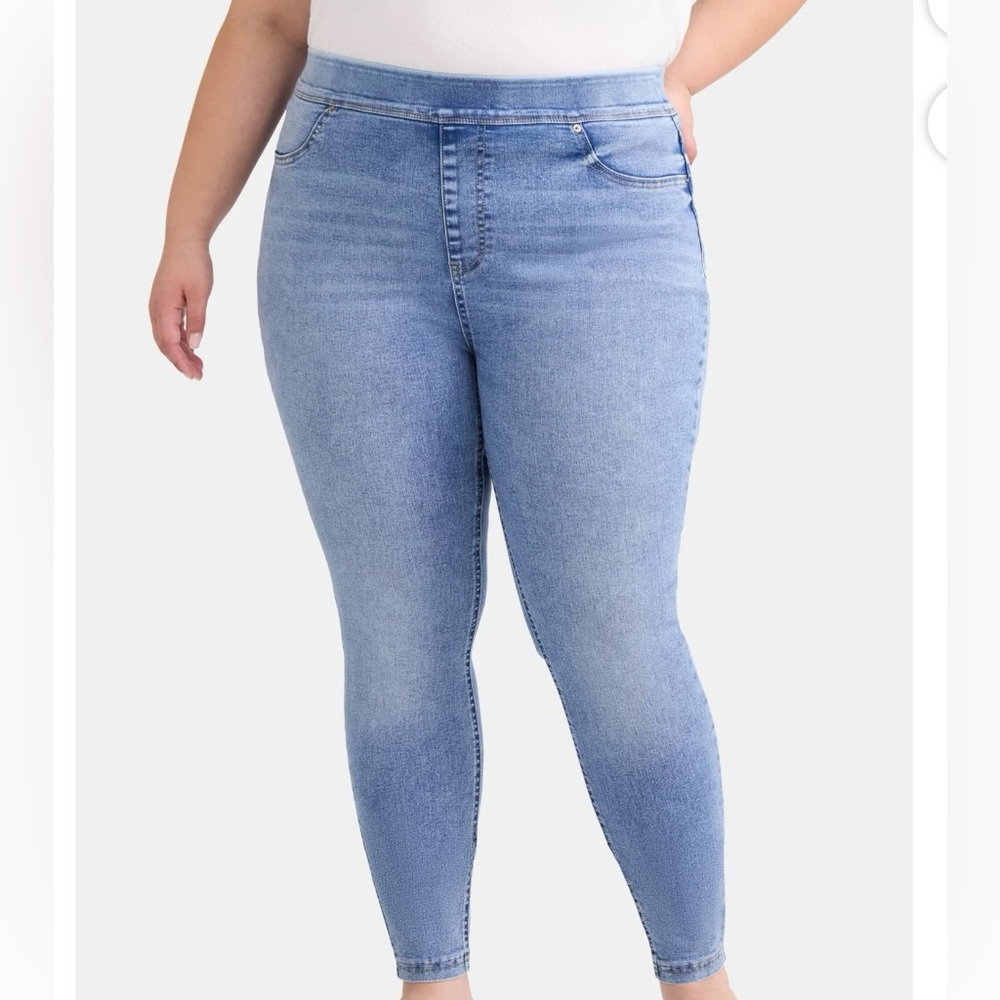 Terra & Sky Sky Blue Women's Jeggings